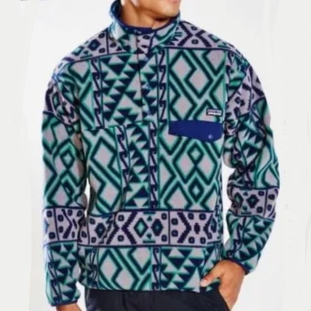 Patagonia S Aztec Synchilla Pullover Jacket